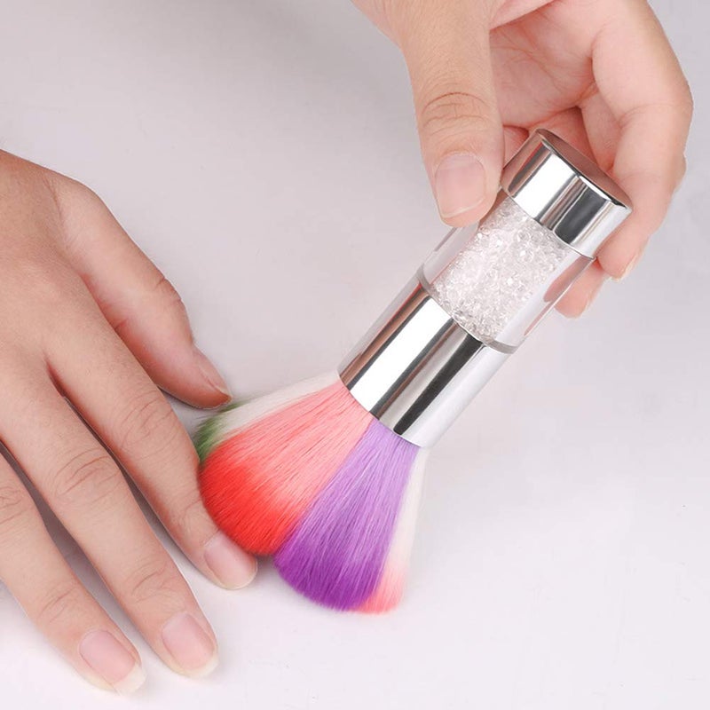 Beuniar Nail Brushes Dust Cleaning for Acrylic UV Nails Art Powder Remover Manicure Pedicure Scrubbing Cleaner Tool Kits - Image 3